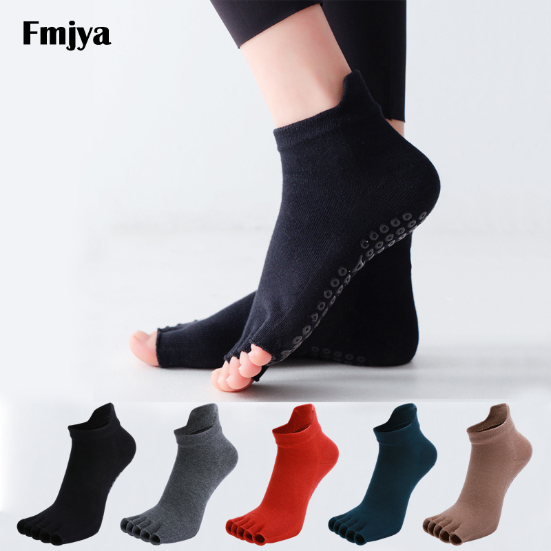 Grip Sock Yoga - Skarpetki do jogi pół palca antypoślizgowy