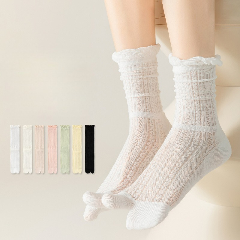 Toe Sock Split - 5 Par Skarpet Damskich z Oddzielonym