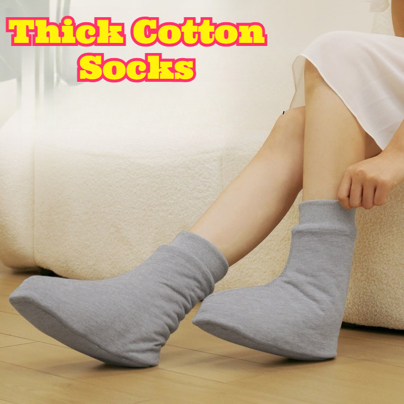 Thermal Sock Winter - Grube, ciepłe skarpety do łóżka z