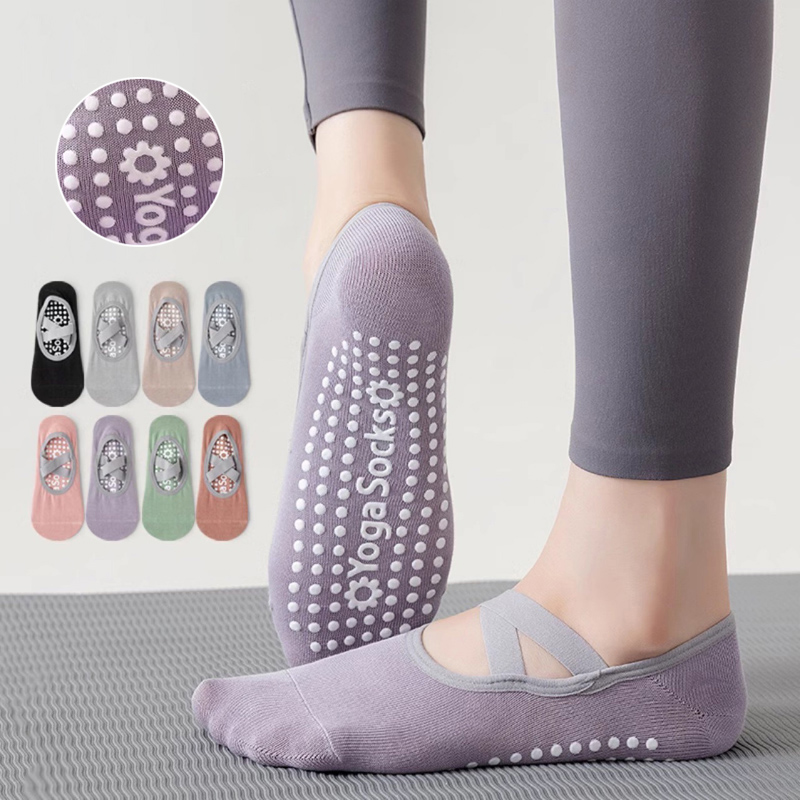 Grip Sock Yoga - Oddychający ręcznik dół skarpetki do jogi