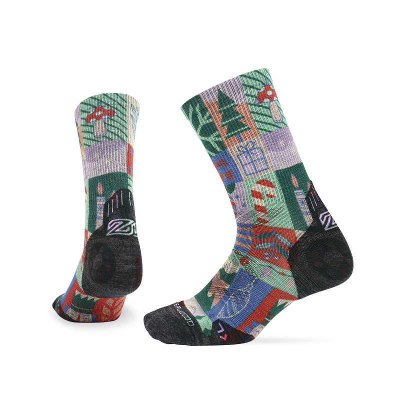 Wool Hiking Sock - ZEALWOOD wełniane skarpetki do biegania męskie
