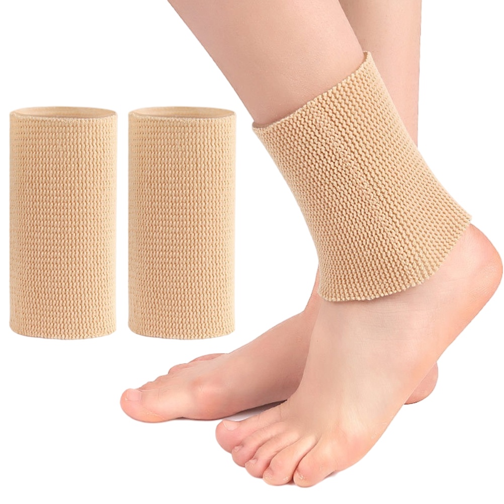 Ankle Brace Sock - 1 Para Stópek Kompresyjnych z Ochraniaczami