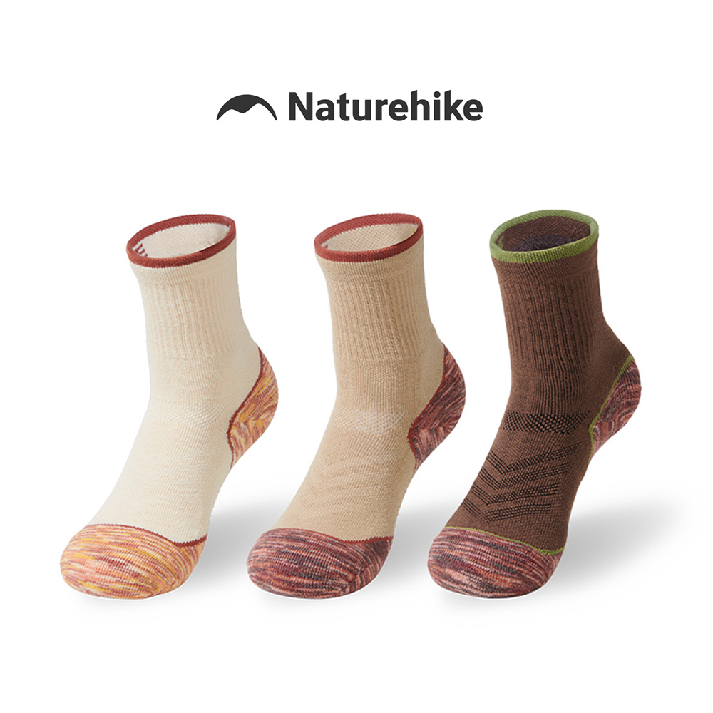 Wool Hiking Sock - Skarpety Naturehike Sportowe Higroskopijne Szybkoschnące Wełniane