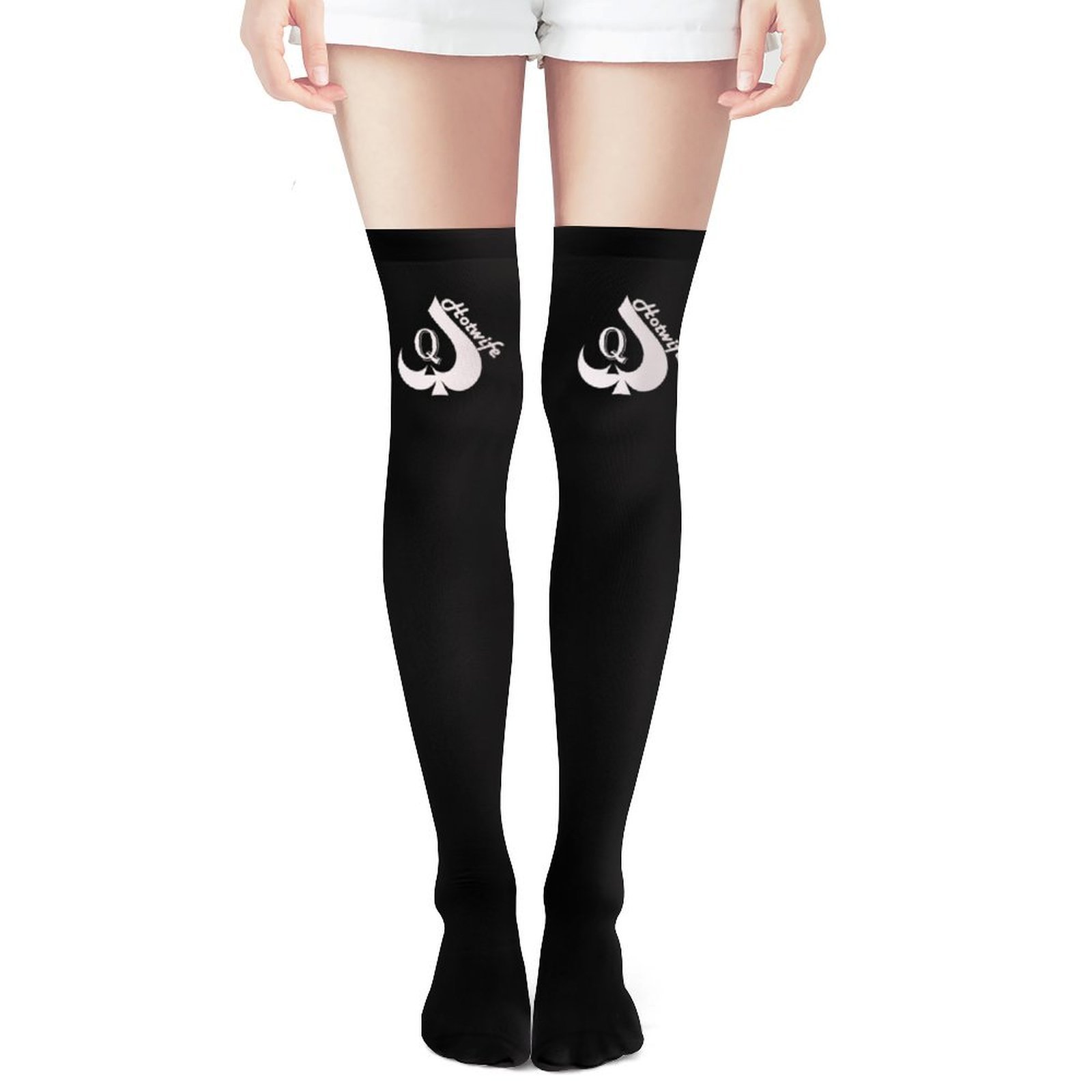 Knee High Sock Women - Długie podkolanówki w stylu dziewczęcym, seksowne,