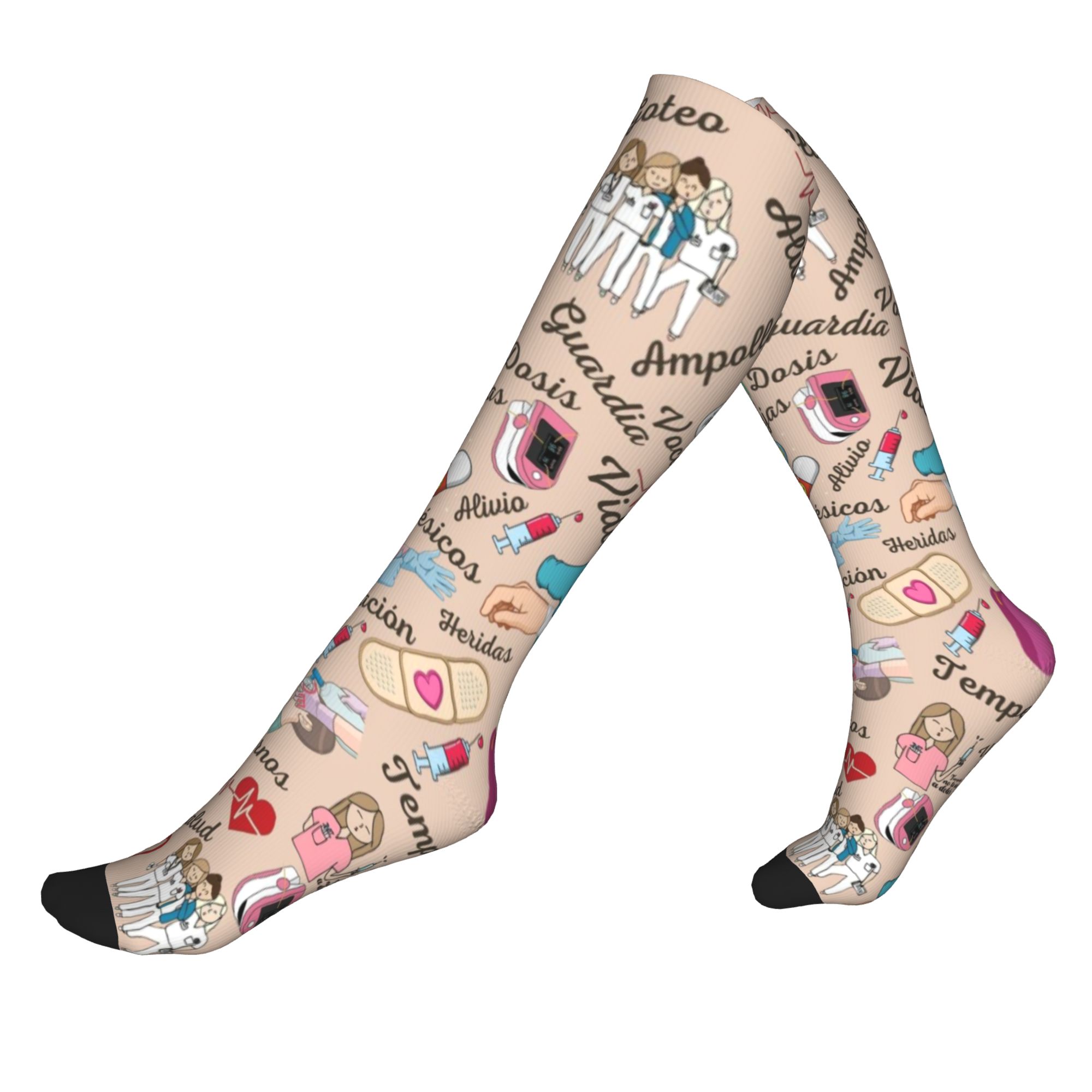 Compression Sock Medical - Skarpetki kompresyjne męskie sportowe unisex z
