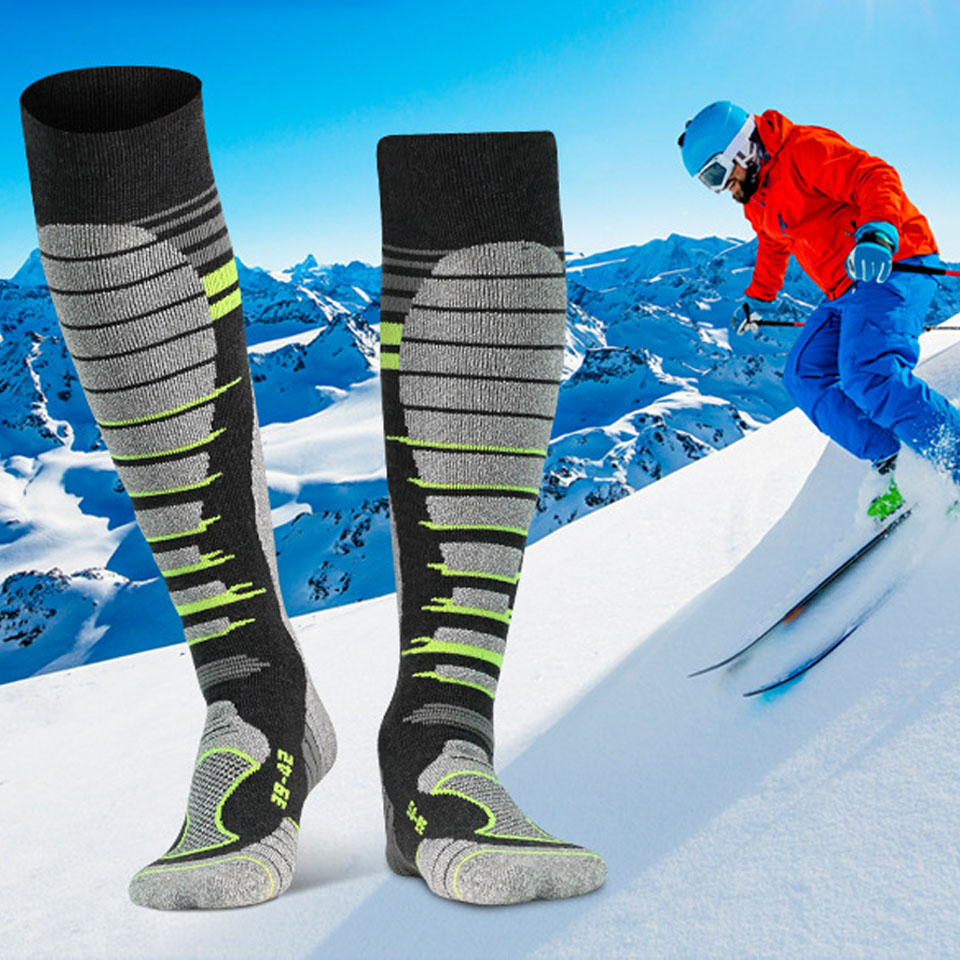 Wool Hiking Sock - GTUBIKE 1 Para Nowe Skarpety Narciarskie