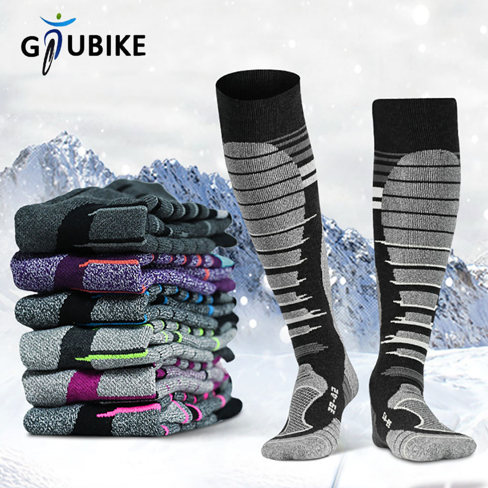 Thermal Sock Winter - Skarpety narciarskie z wełny merino GTUBIKE,