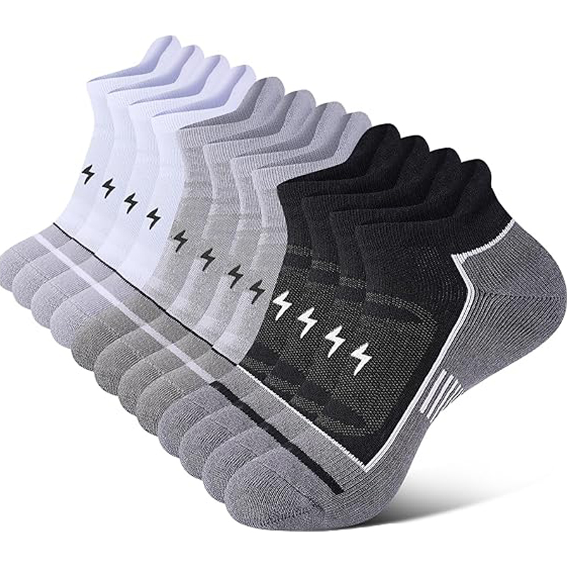 Athletic Sock Cushion - 6 par męskich skarpet sportowych, grube,