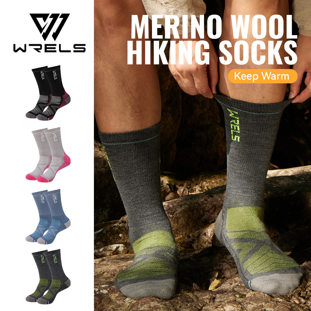 Wool Hiking Sock - Skarpety z wełny merino WRELS 1/2/3,