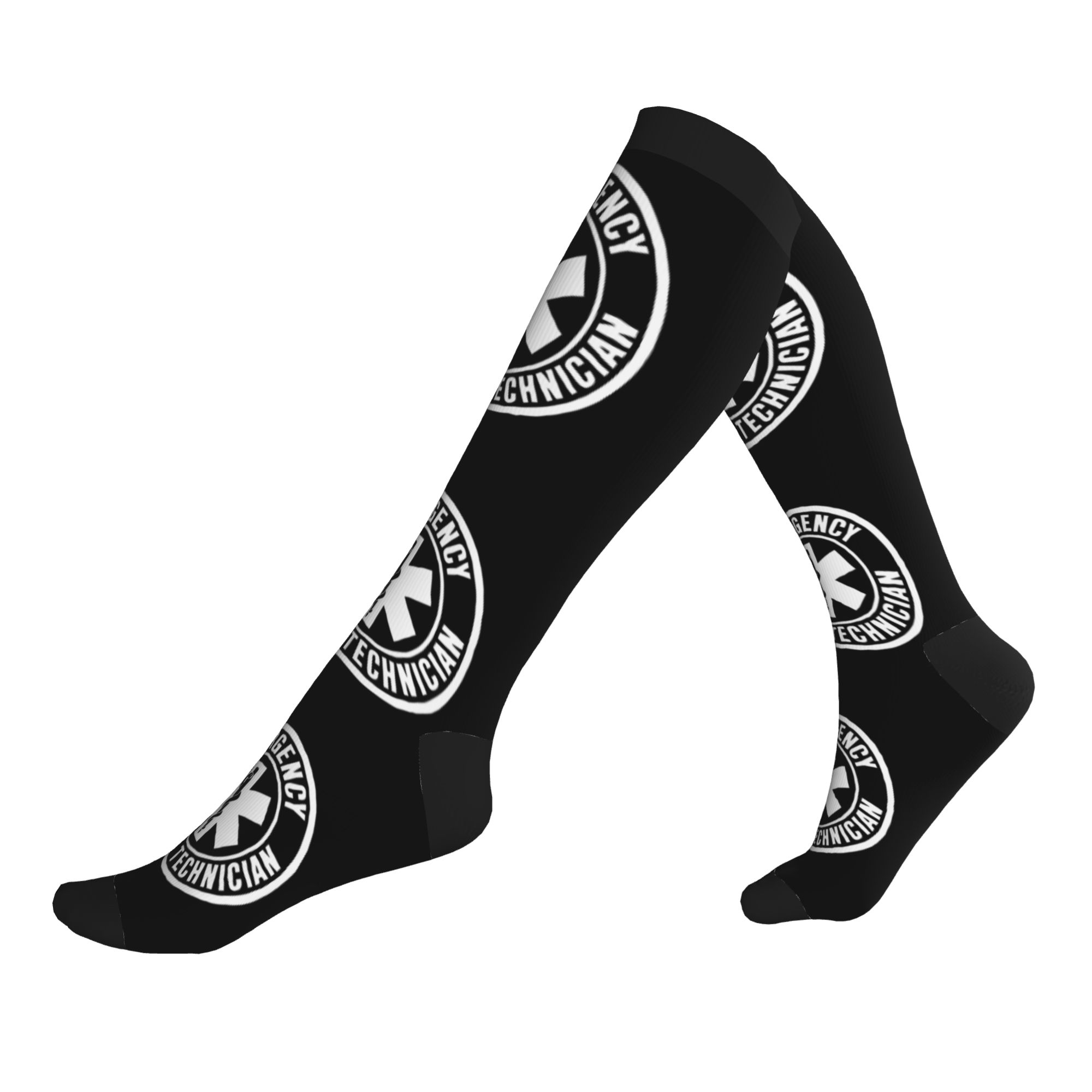Compression Sock Medical - Skarpety EMT Gwiazda Życia Logo Technika