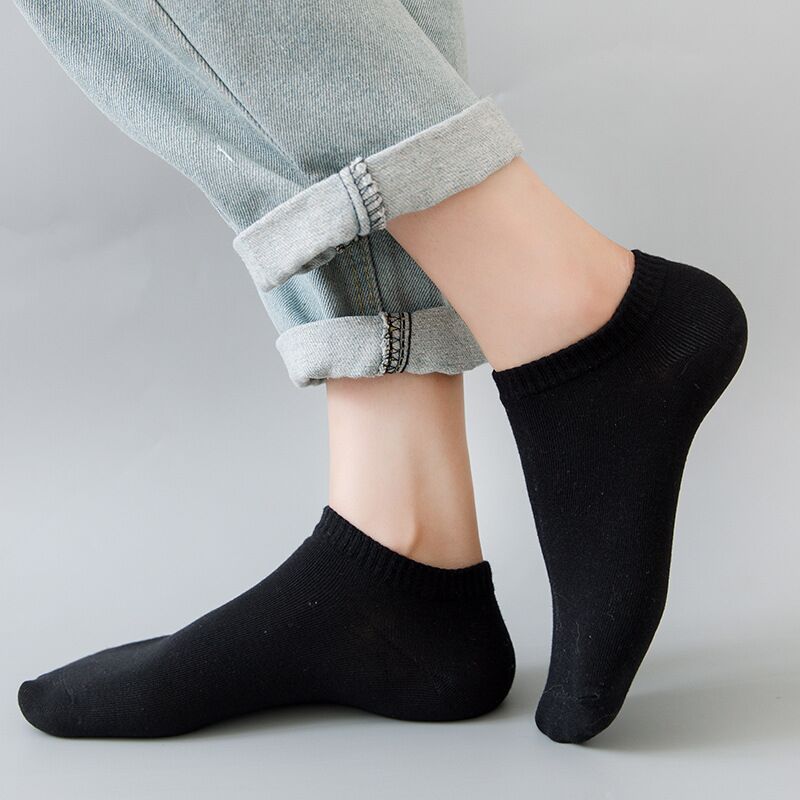 10 Par Hurtowych Czarno-Białyc – Ankle Sock Low Cut recenzja i cena