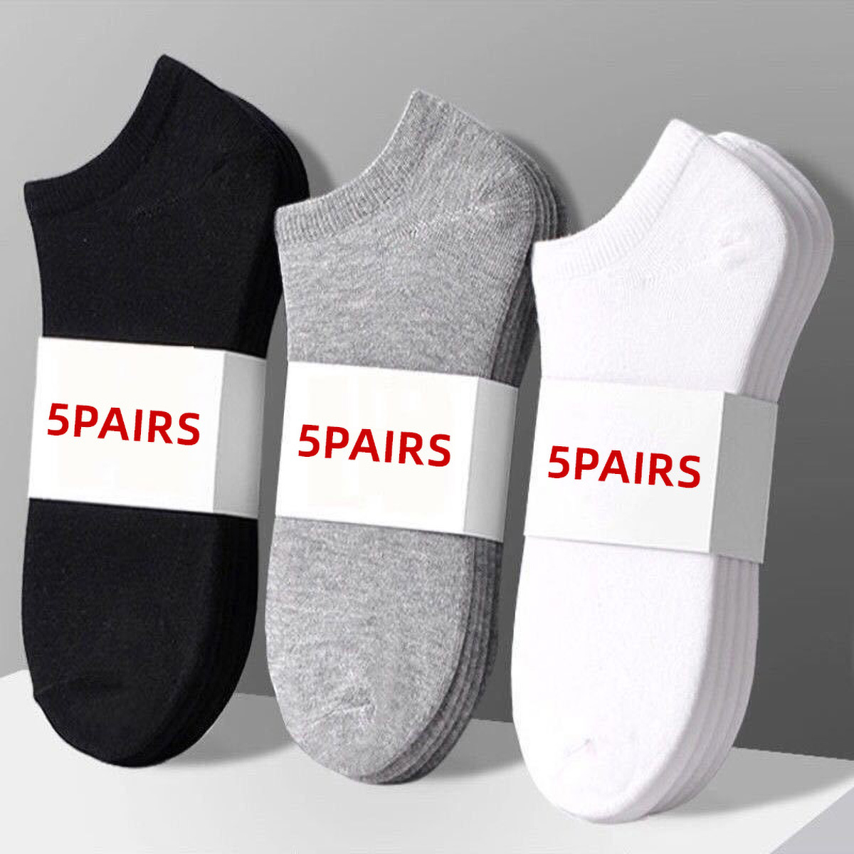 5 Par Unisexowe Skarpetki Stop – Ankle Sock Low Cut recenzja i cena