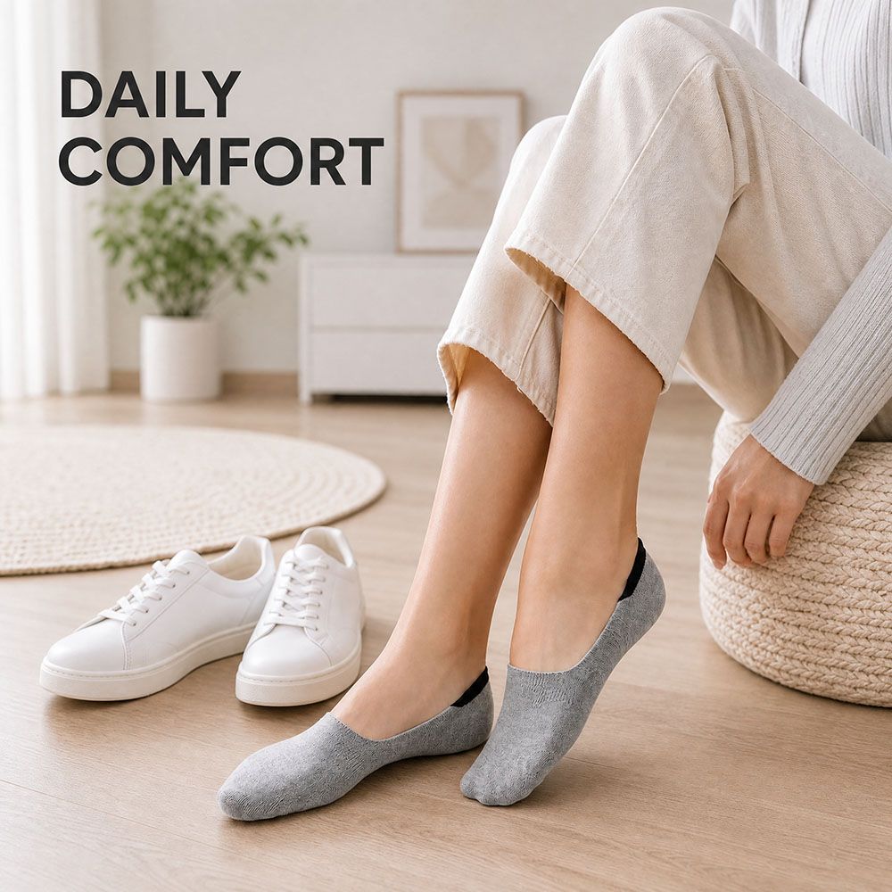 6 Par Unisex Bawełnianych Nisk – Invisibility Sock Loafer recenzja i cena