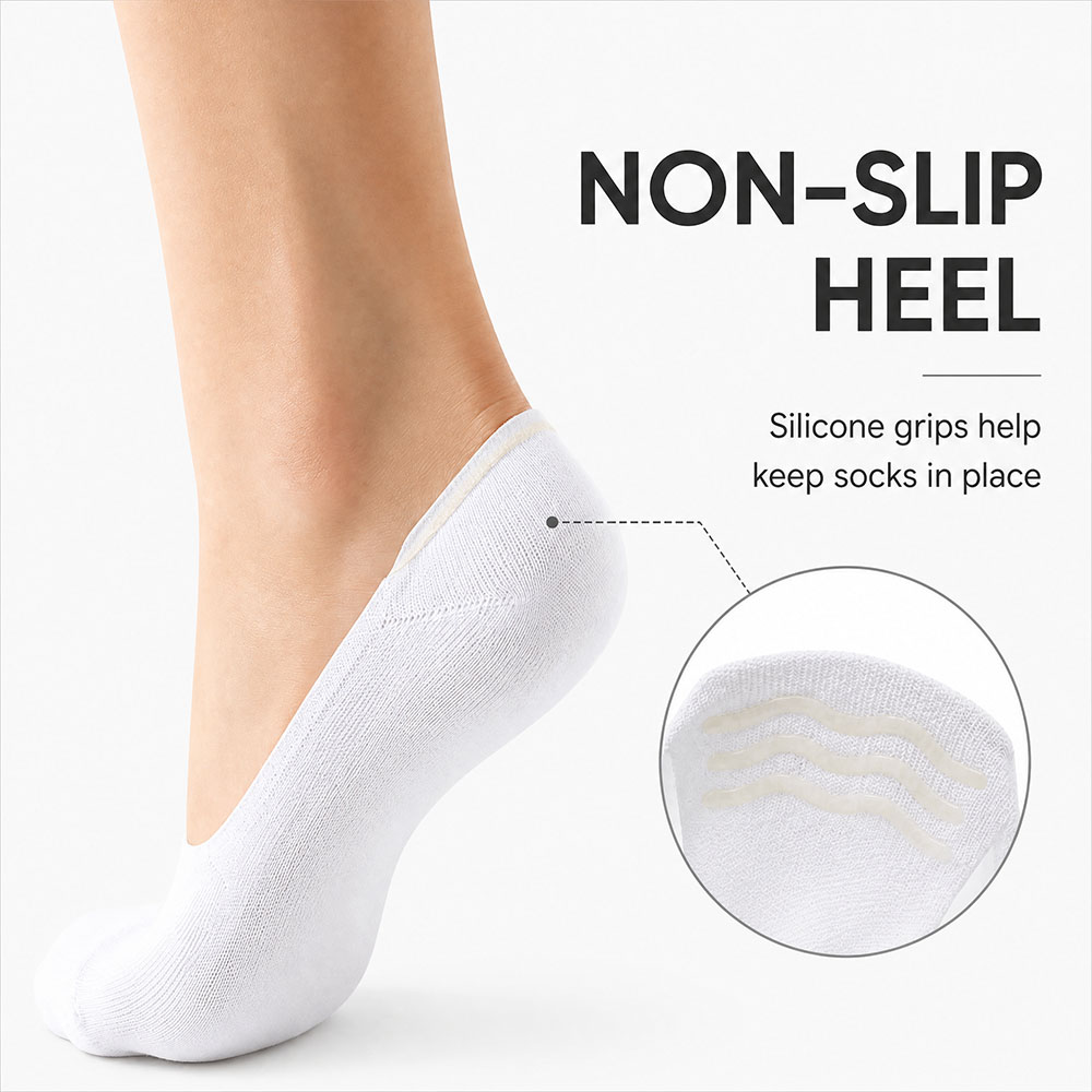 6 Par Unisex Bawełnianych Nisk – Invisibility Sock Loafer recenzja i cena