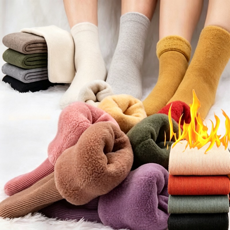 1-4 Pary Ciepłe, ocieplane pol – Boot Sock Slouchy recenzja i cena