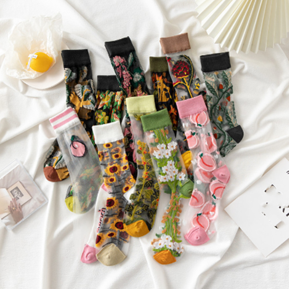Kobieta Koronkowe kwiatowe kró – Invisibility Sock Loafer recenzja i cena