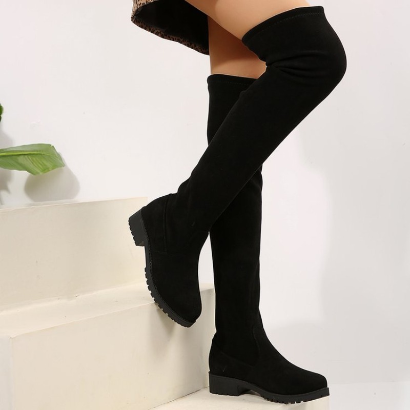 Damskie kozaki za kolano, elas – Knee High Sock Women recenzja i cena