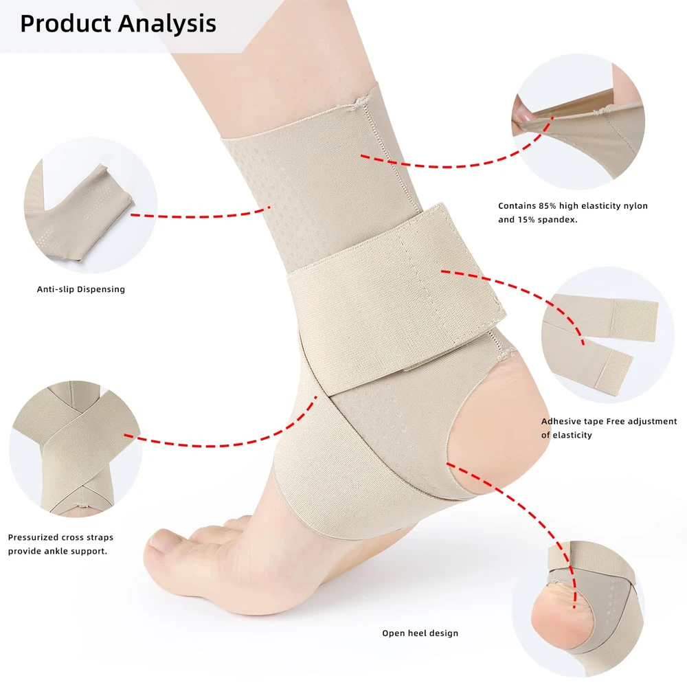 1 szt. Kompresyjna orteza staw – Ankle Brace Sock recenzja i cena