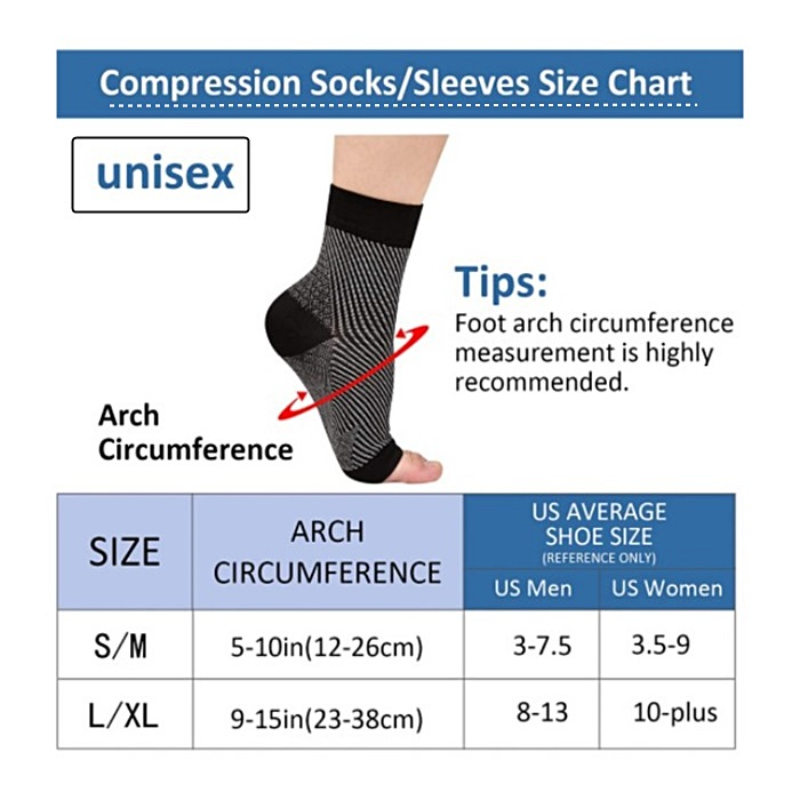 1 para opaska uciskowa na kost – Ankle Brace Sock recenzja i cena