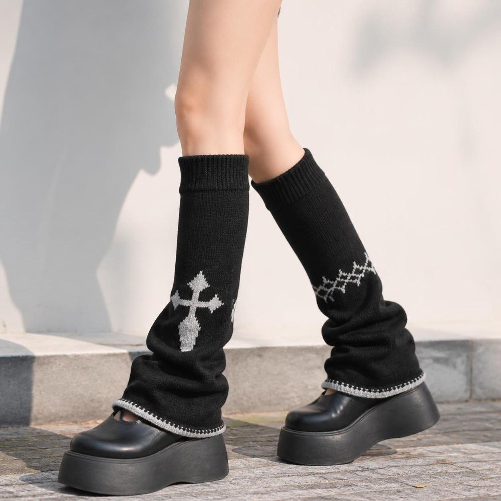 Asymetryczne dzianinowe ociepl – Boot Sock Slouchy recenzja i cena