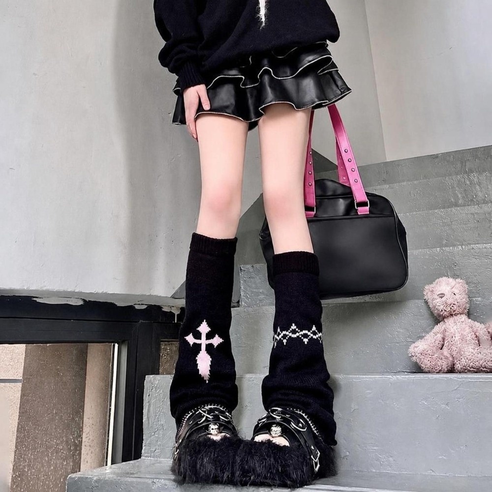 Asymetryczne dzianinowe ociepl – Boot Sock Slouchy recenzja i cena
