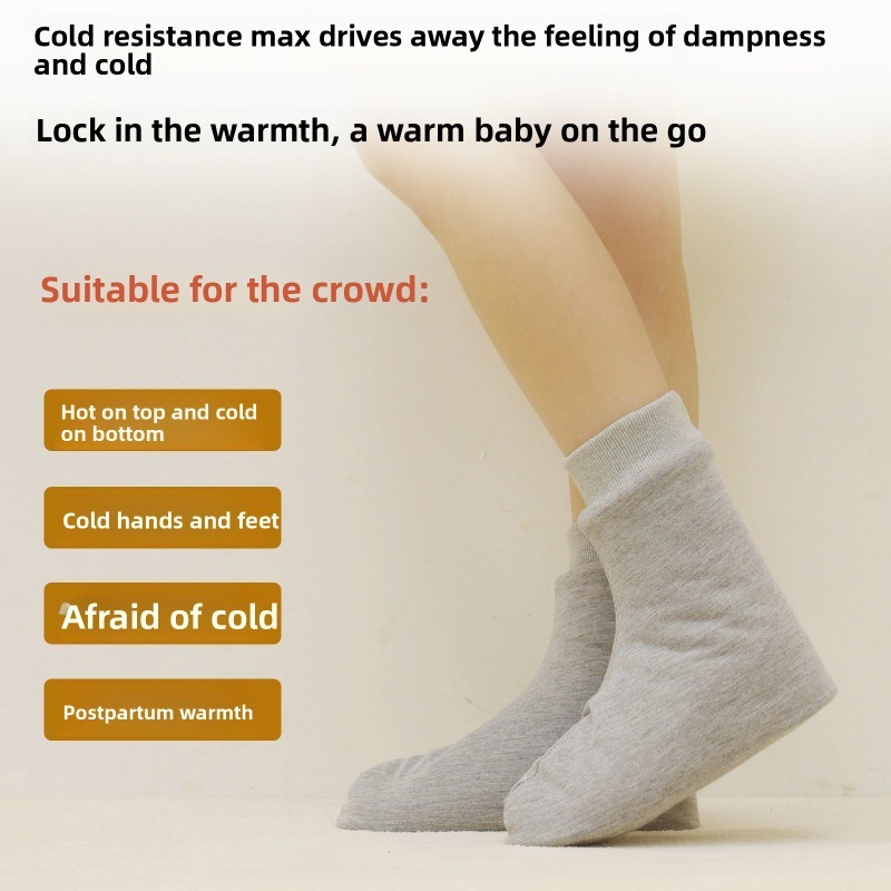 Grube, ciepłe skarpety do łóżk – Thermal Sock Winter recenzja i cena