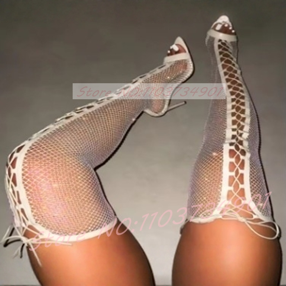 Rajstopy kabaretki Kozaki za k – Fishnet Stocking Women recenzja i cena