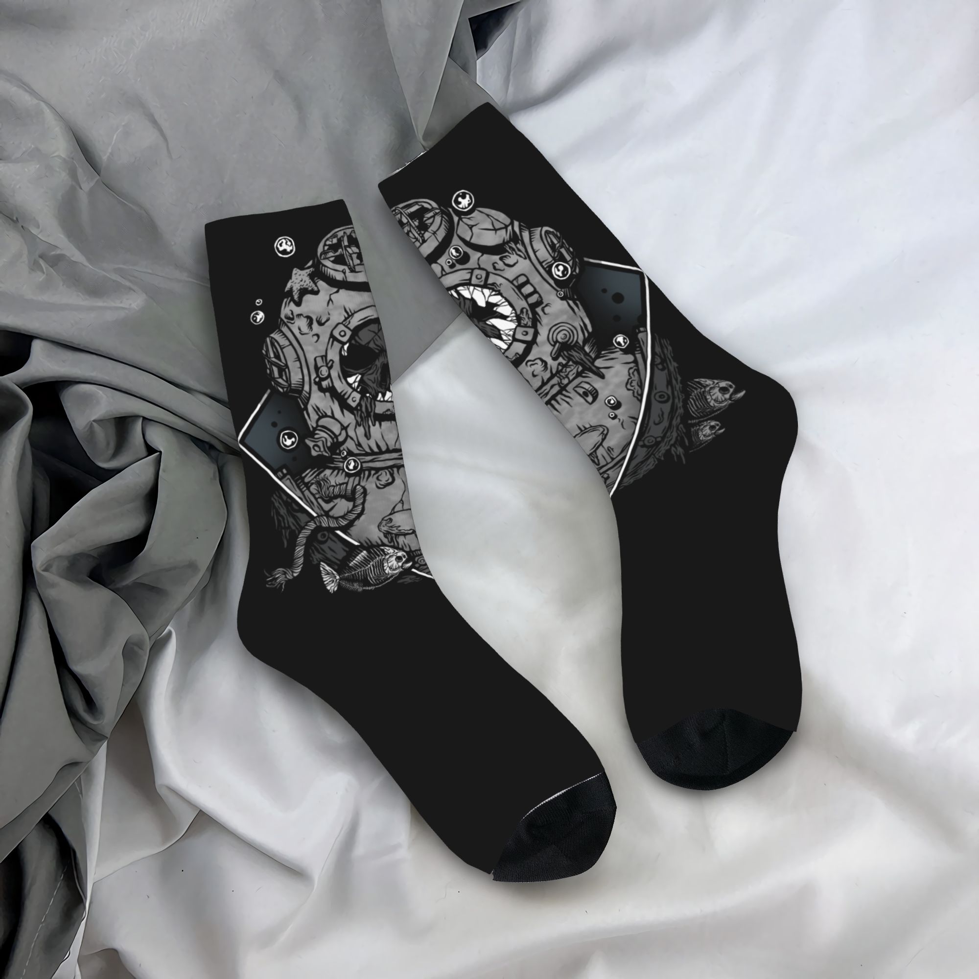 Zabawne męskie skarpety do nur – Dress Sock Men recenzja i cena