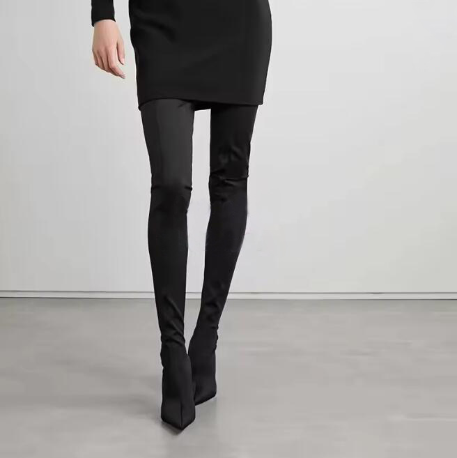 Seksowne kozaki za kolano w pa – Knee High Sock Women recenzja i cena