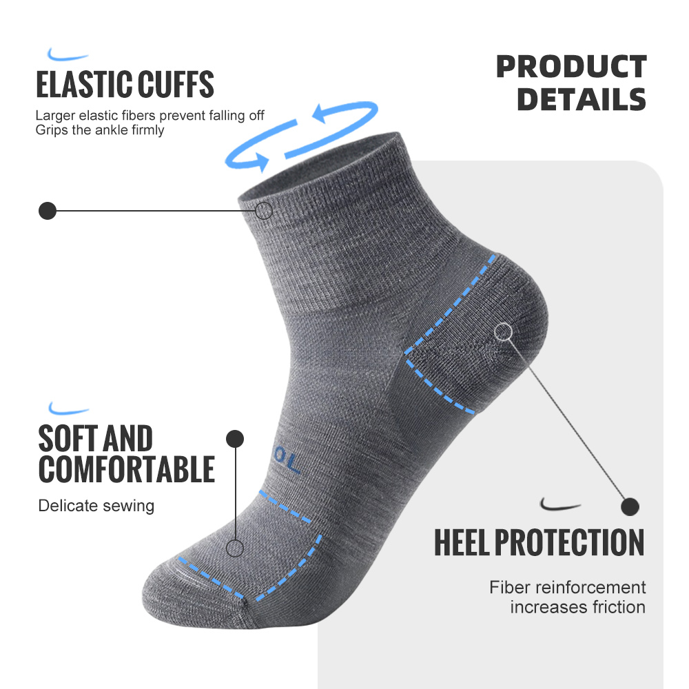 WRELS skarpetki z wełny meryno – Wool Hiking Sock recenzja i cena