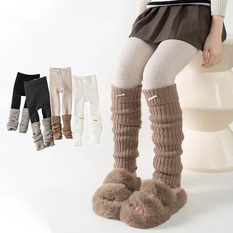 Dziecięce ocieplane legginsy z – Boot Sock Slouchy recenzja i cena