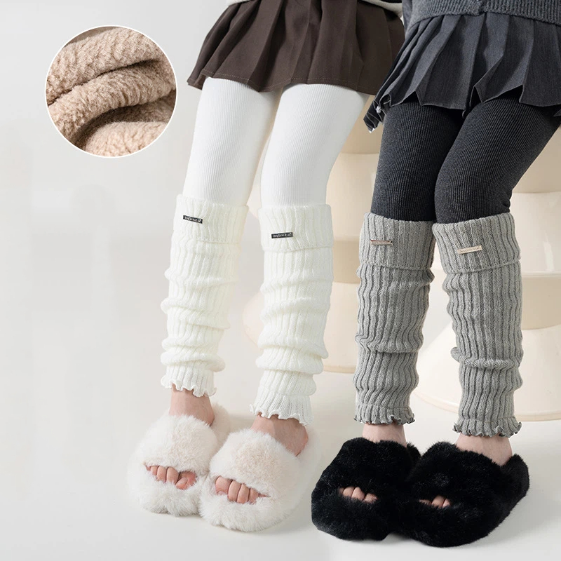 Dziecięce ocieplane legginsy z – Boot Sock Slouchy recenzja i cena