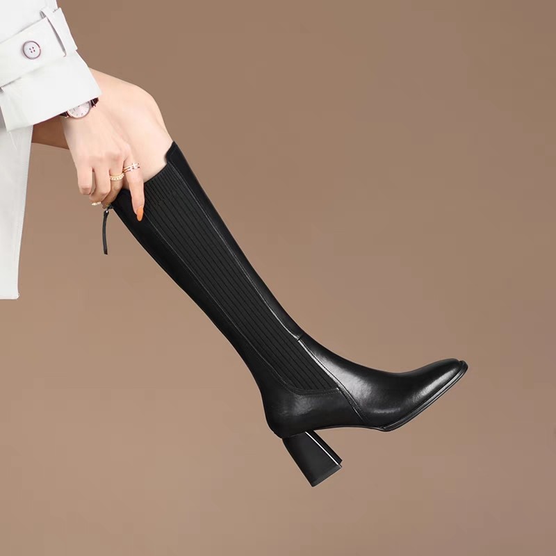 Botki damskie za kolano, sekso – Knee High Sock Women recenzja i cena