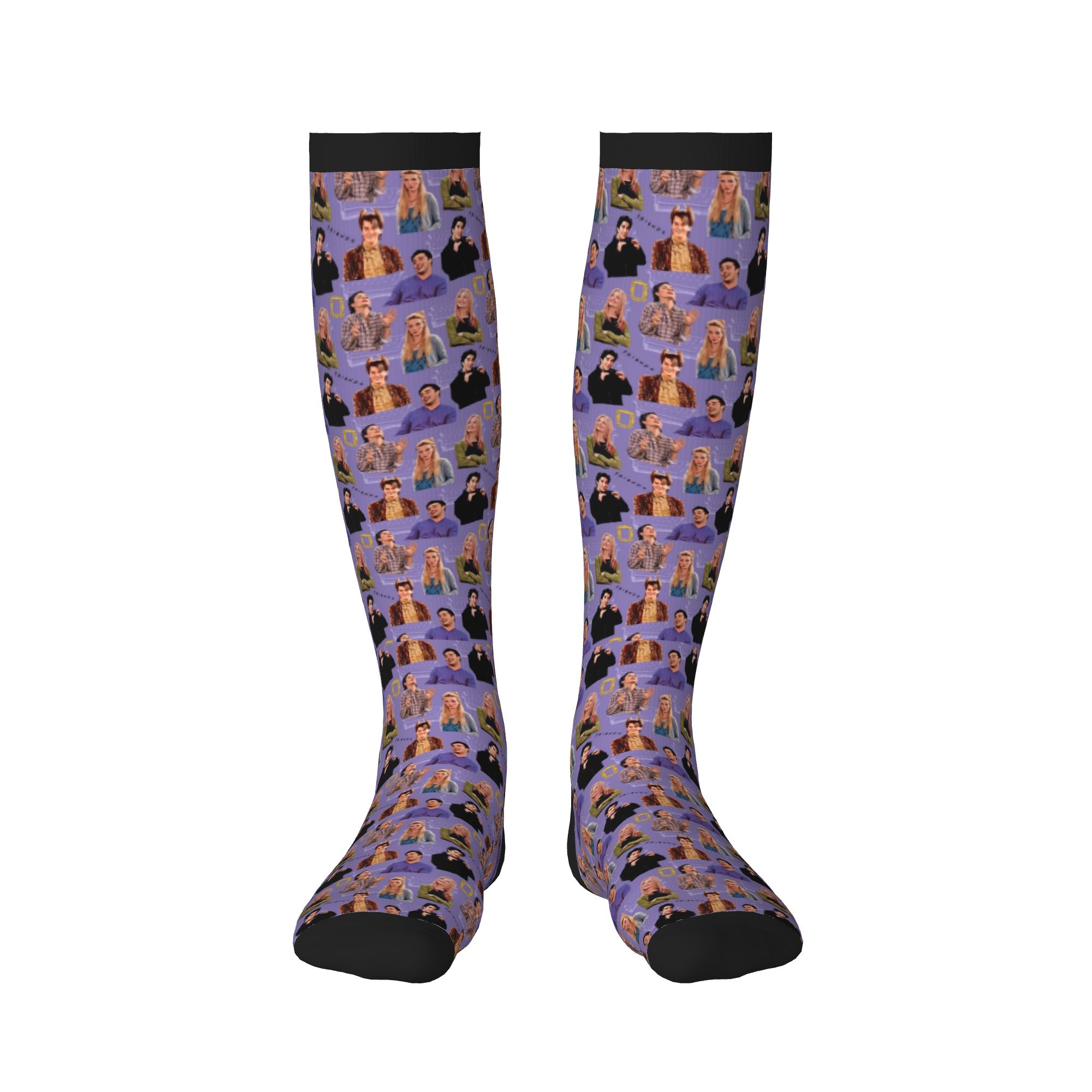 Kolaż ze znacznymi postaciami  – No Show Sock Women recenzja i cena
