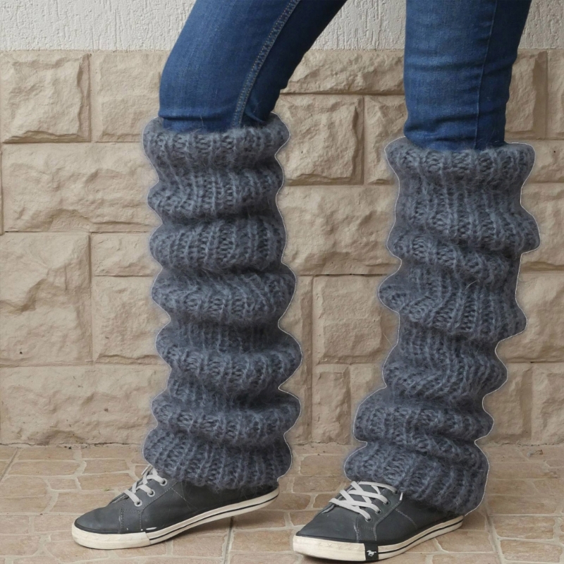 Over Knee getry gruby, dzianin – Boot Sock Slouchy recenzja i cena