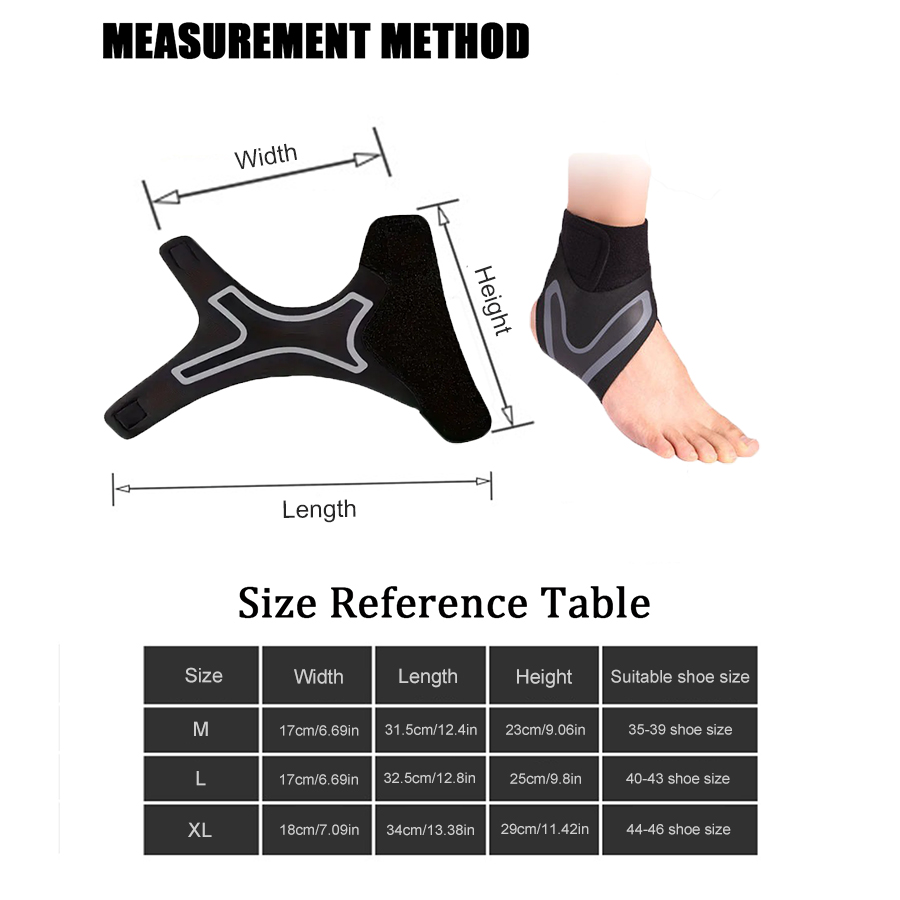1 szt. Orteza na kostkę, kompr – Ankle Brace Sock recenzja i cena