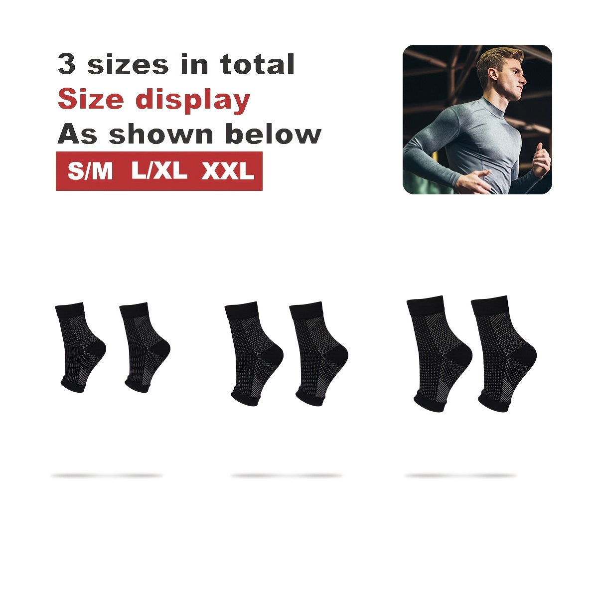 Skarpety podtrzymujące kostkę, – Ankle Brace Sock recenzja i cena