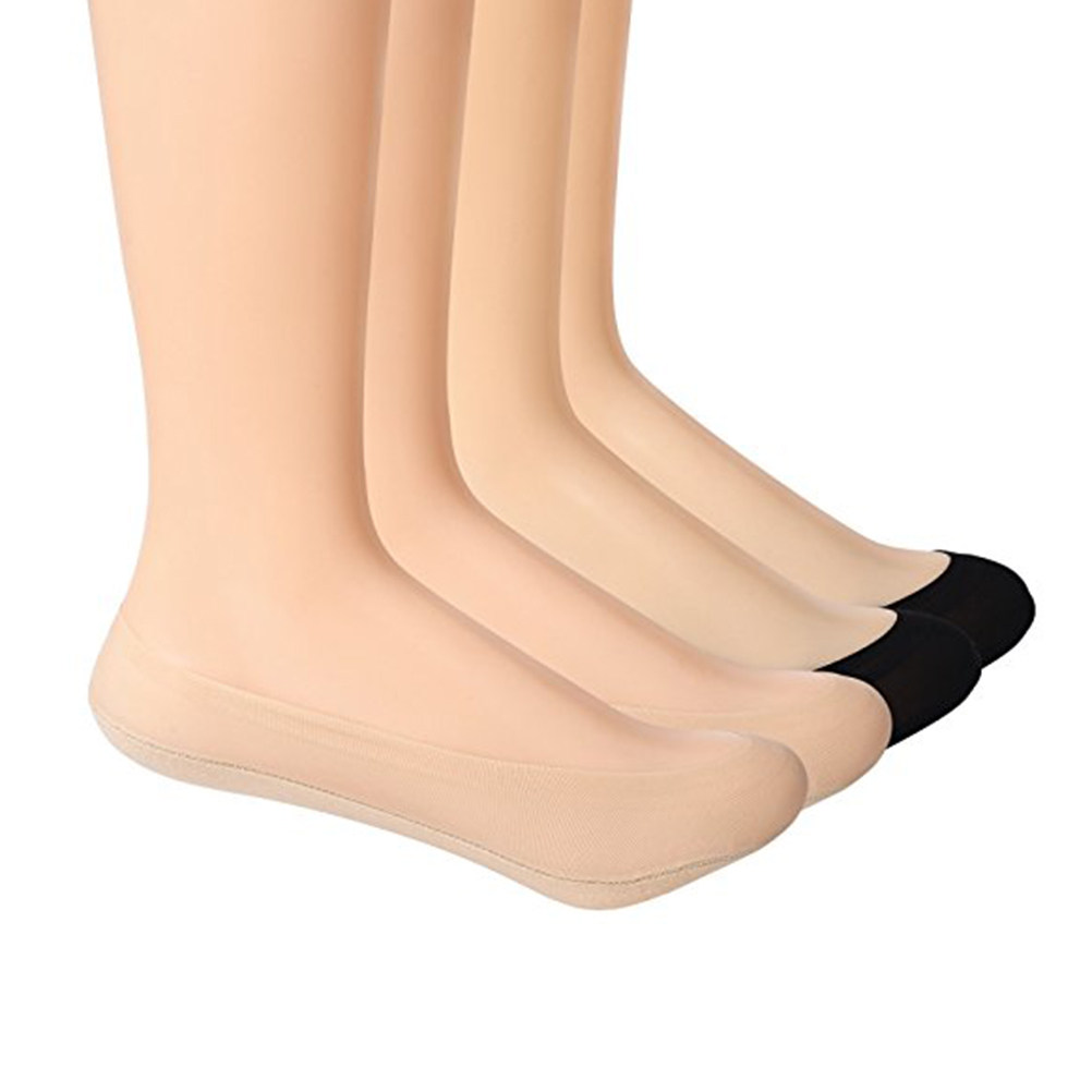4 pary damskich ultracienkich, – Invisibility Sock Loafer recenzja i cena