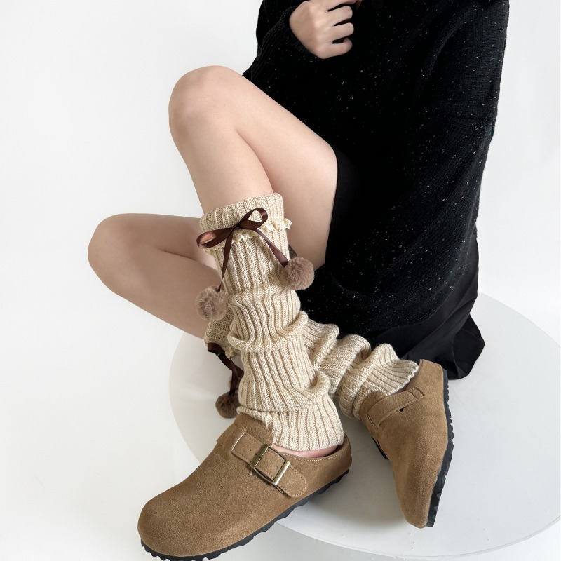 Ocieplacze na nogi z dzianiny  – Boot Sock Slouchy recenzja i cena