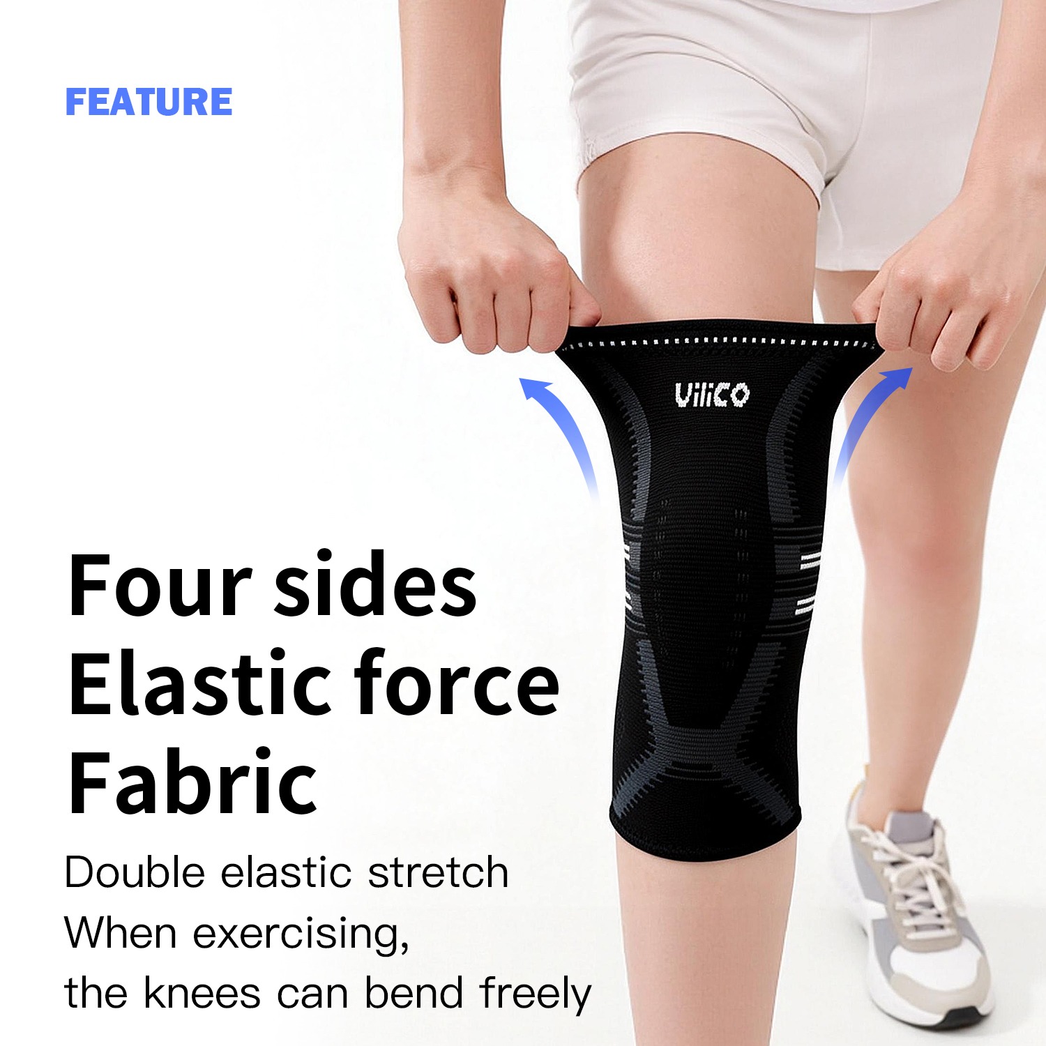 1 SZT. Orteza na kolano dla ko – Compression Sleeve Calf recenzja i cena