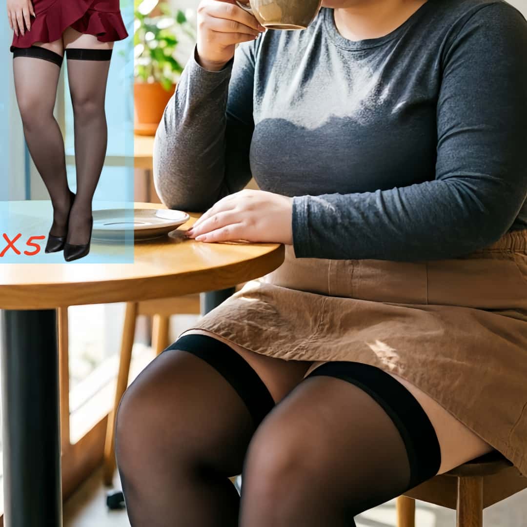 5 par pończoch za kolano z kor – Thigh High Sock Stay Up recenzja i cena